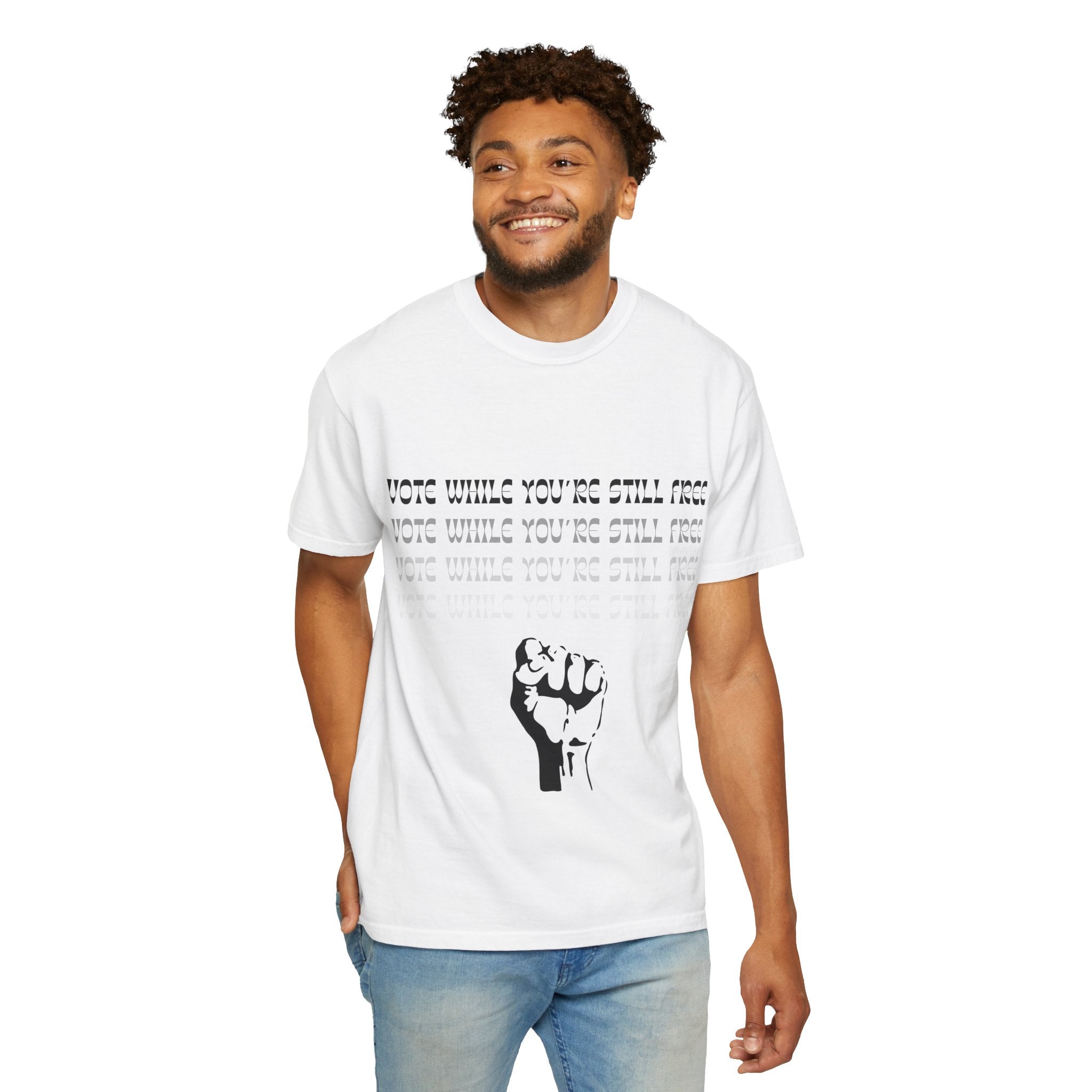 Vote While You're Still Free Unisex T-Shirt - Multiple Colors (#D227)