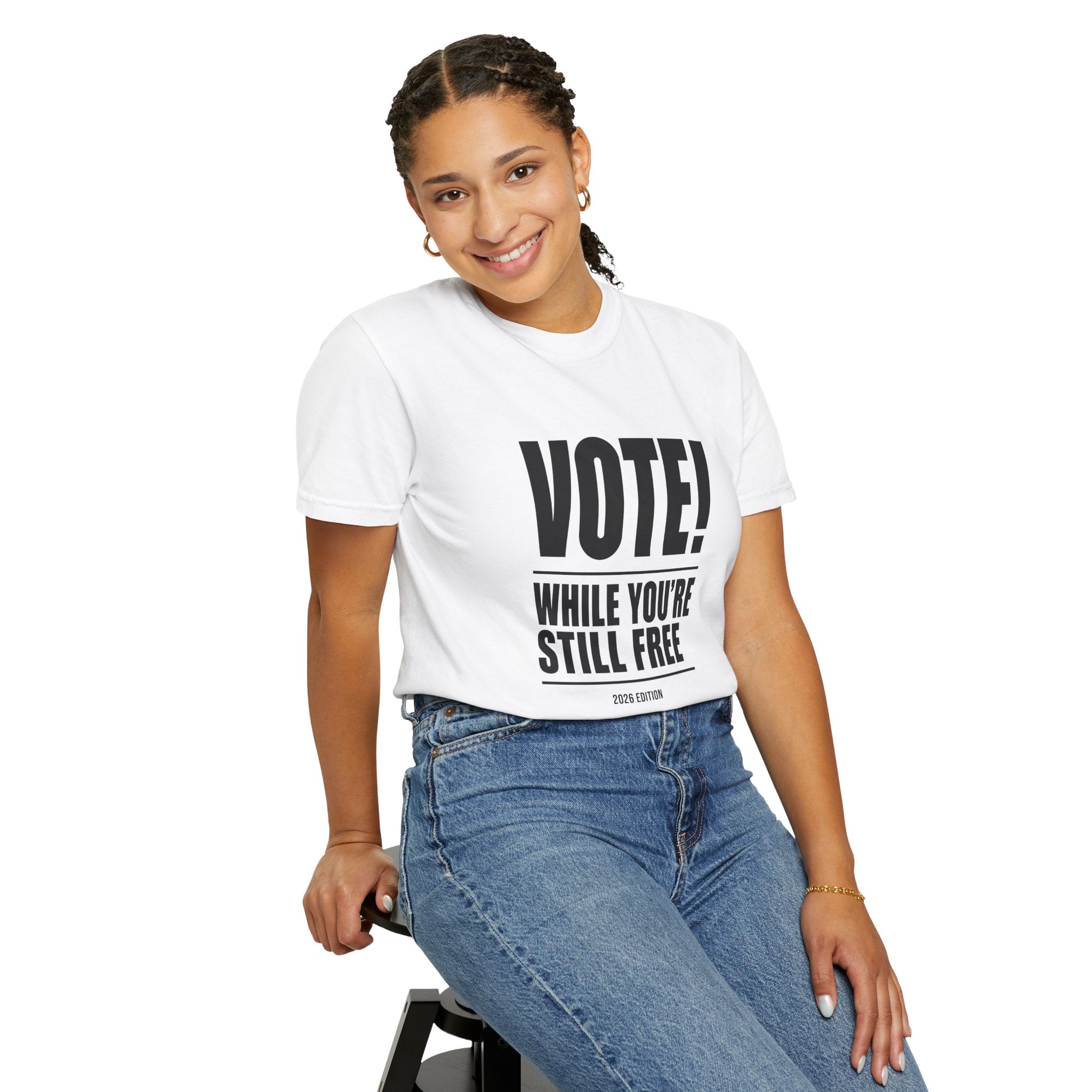 Vote While You're Still Free Unisex T-shirt - Multiple-Colors (#D215)