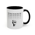 “Vote While You’re Still Free” Accent Coffee Mug