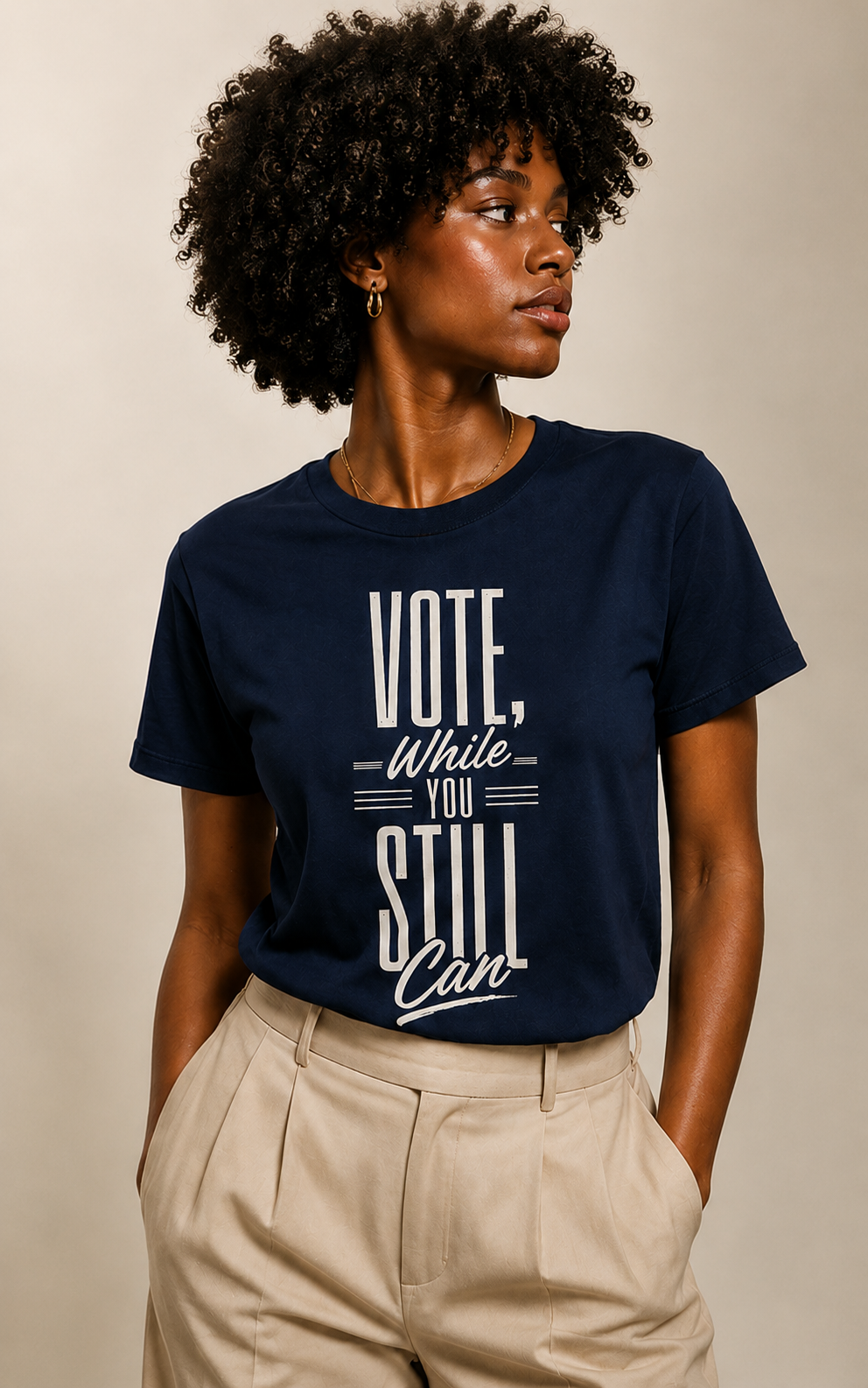 Vote While You Still Can Unisex T-shirt - Multiple Colors (#D217a)