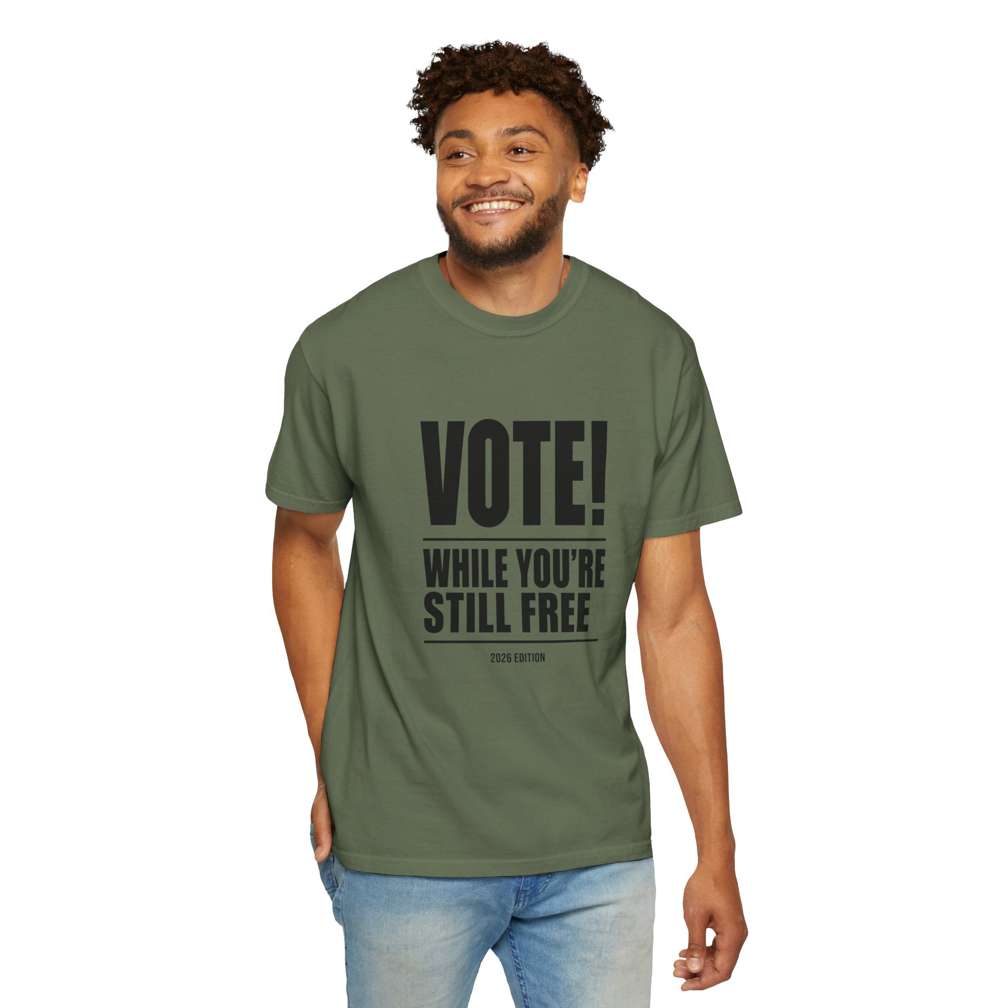 Vote While You're Still Free Unisex T-shirt - Multiple-Colors (#D215)